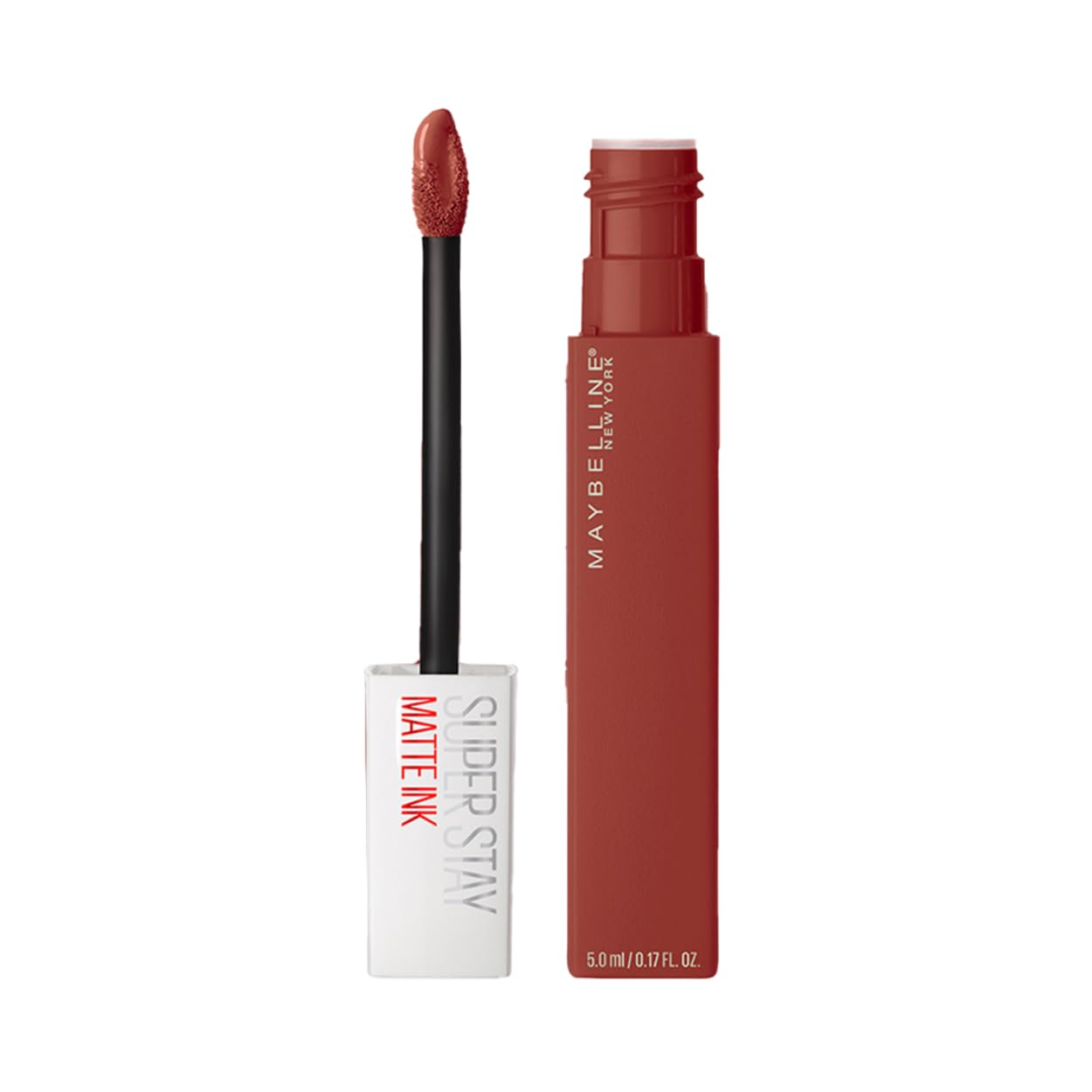 Maybelline New York Liquid Matte Lipstick, Long Lasting, 16hr Wear, Superstay Matte Ink, 170 Initiator, 5ml