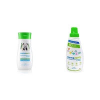 Mamaearth Daily Moisturizing Lotion, 200ml & Mamaearth's Plant Based Baby Laundry Liquid Detergent, with Bio-Enzymes and Neem Extracts, 200ml