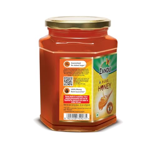 Zandu Pure Honey || 100% Pure || No Added Sugar & Adulteration, 1KG