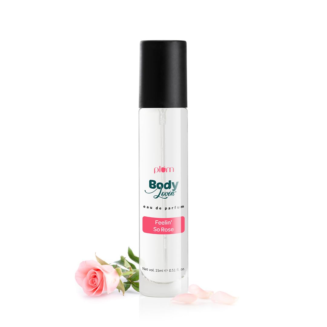 Plum Unisex Rose Scent Spray Bodylovin' Eau De Parfum Bundle (15 Ml) Set Of 4