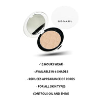 SHOPAAREL True Matte Compact Powder that Protects Skin from Sun, Absorbs Oil, Sweat and helps you to stay fresh (02)