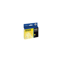 EPSON 252 DURABrite Ultra Ink Standard Capacity Yellow Cartridge (T252420-S) Works with WorkForce WF-3620, WF-3640, WF-7110, WF-7610, WF-7620, WF-7710, WF-7720, WF-7210 1 Count (Pack of 1)
