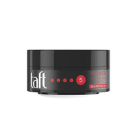 Schwarzkopf TAFT Power Hair Wax For Luminous Shine And Glossy Hair, Hold 5 Lasts 48 Hours, Easy to Wash Out With No Stickiness, For All Hair Types, No Greasy Residue - 75ML