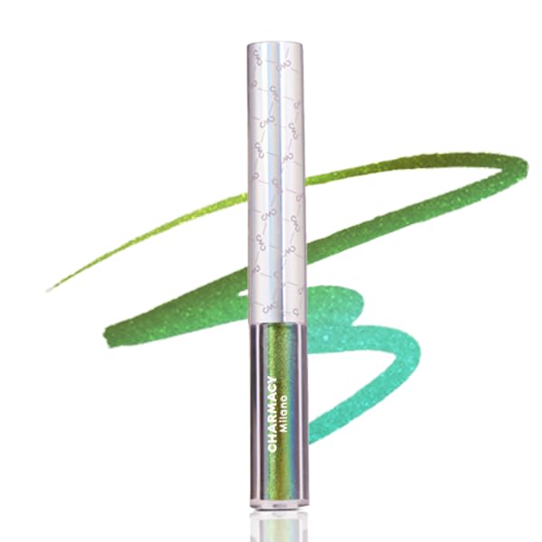 Charmacy Milano Stellar Duo-Chrome Eyeliner - Cabella 6, Smudgeproof, Quick Dry & Long Lasting Eyeliner, Vibrant Eye Makeup For Women, 8 Shades (1.5 gms)