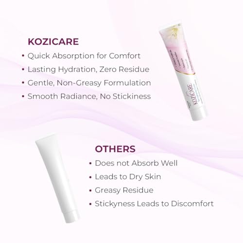 Kozicare Skin Lightening Cream - 15gm (Pack of 10)| Enriched with Kojic Acid, Alpha Arbutin, Glutathione, Niacinamide and Vitamin C | Best for Melasma, Pigmentation, Acne Scars, Dark/Age Spots