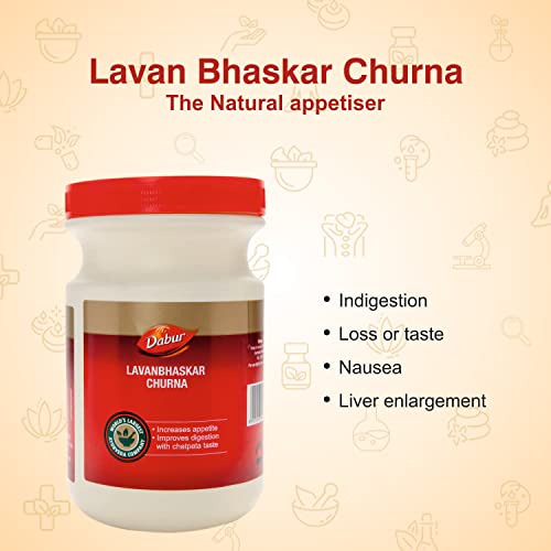 Dabur Lavan Bhaskar Churna 500g| Increases Appetite and Improves Digestion