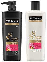 Tresemme Smooth And Shine Conditioner, 190Ml And Smooth And Shine Shampoo, 580Ml