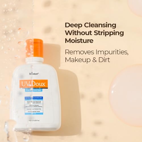 Brinton UV Doux Face Cleanser 125 ml (Pack of 2)