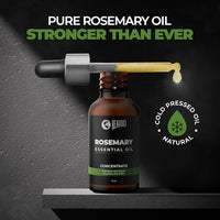 Beardo Rosemary Essential Oil, 15 ml | Rosemary Oil for Hair Growth, Hair fall and Regrowth | Hair & Skin Nourishment | 100% Natural | Aroma Oil