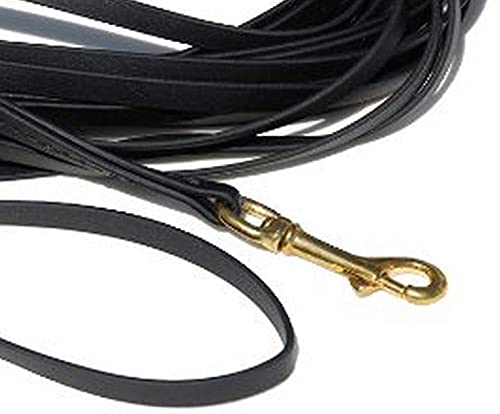 Biothane Long Line, 33-Feet x 3/8-Inch, Black