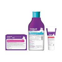 TEDIBAR Baby Bathing Bar - 75g x 2, Spoo Baby Shampoo 125 ml And B4 Nappi Cream Diaper Rash Cream 75g - By Torrent Pharma