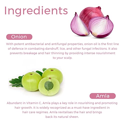 Khadi Mauri Herbal Onion Oil Shampoo 300 ml