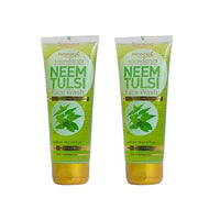 Patanjali Neem Tulsi Face Wash 100gm - Pack of 2