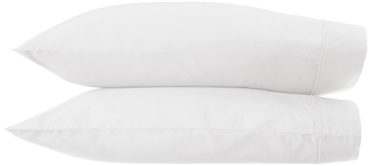 Aware 100% Organic Cotton 300 Thread Count Pillowcase, Standard Set, King, White, 2 Pack, 40" x 20" Pillowcase Set
