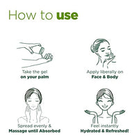 Boroplus Aloe Vera Gel With Green Tea 100% Organic For Skin & Hair, Rich In Vitamin E And Antiseptic Herbs For Smooth, Nourished And Moisturised Skin, 200Ml