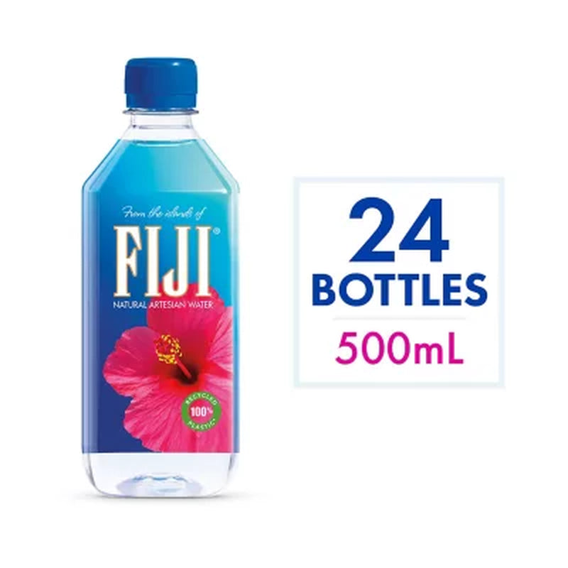 FIJI Natural Artesian Water, 16.9 Fl. Oz., 24 Pk.
