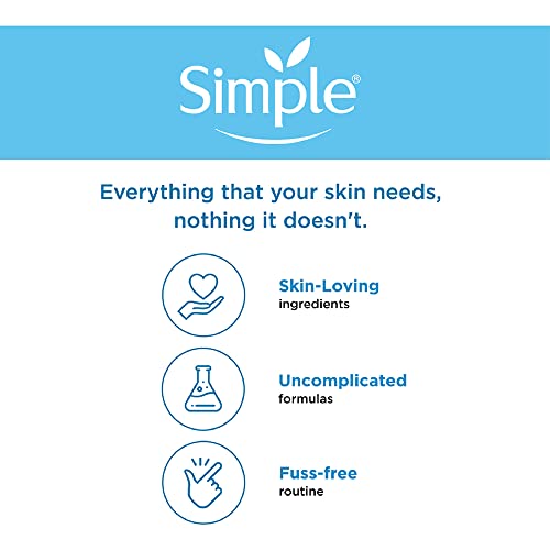 Simple Water Boost Skin Quench Sleeping Creme| 100HR Hydration |For Dry Skin Type| No Alcohol| No Perfume| No Harsh Chemicals| 40 g