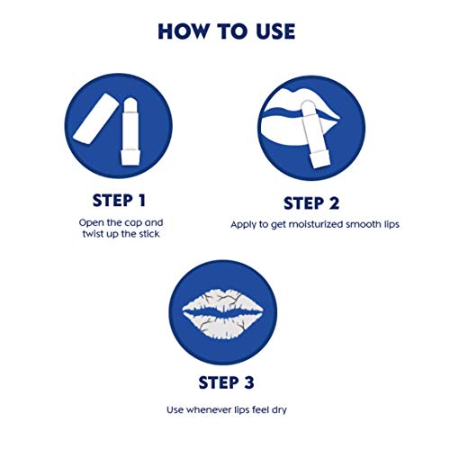 NIVEA Lip Balm, Original Care, 4.8g & NIVEA Lip Balm, Soft Rose, 4.8g