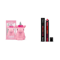 RENEE Princess Snowball Lip Balm 3gm for Pre-teen Girls | Color - Pink and RENEE Fab 5 5-in-1 Lipstick 7.5gm