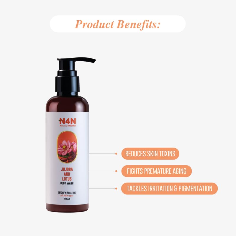 Nature4Nature Polished Perfection Body Wash with Lotus and Jojoba 200 Ml