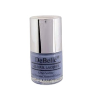 DeBelle Gel Creme Finish Nail Polish Blueberry Bliss (Light Lavender), 8 Ml - Enriched With Natural Seaweed Extract, Cruelty Free, Toxic Free