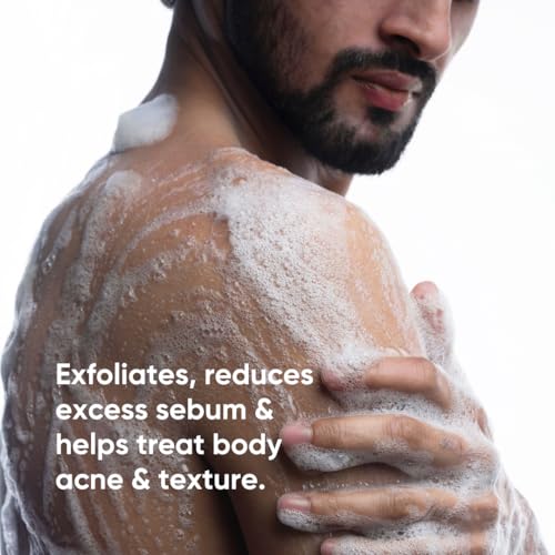 Minimalist 2% Salicylic Acid + LHA Body Wash | For Body Acne, Un-even, Rough & Bumpy Skin | Sulphate (SLS), Dye, & Fragrance Free | Shower Gel For Women & Men | 200 ml