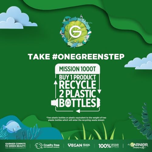 Garnier Skin Naturals, Face Serum, Increases Skin's  Glow Instantly and Reduces Spots Overtime, Bright Complete Vitamin C Booster, 30 ml