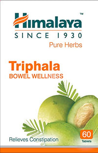 Himalaya Wellness Pure Herbs Triphala Bowel Wellness - 60 Tablets & Himalaya Wellness Pure Herbs Neem Skin Wellness - 60 Tablets