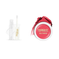 Insight Cosmetics Long Wear Color Rich Lip Gloss (LG41-01) Crème Blusher, Face Makeup, Watermelon Popsicle, 3.5 gm(B-02=04)