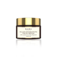 Kama Ayurveda Natural Rose Soap, 125g & KAMA AYURVEDA ELADI HYDRATING FACE CREAM 8GM