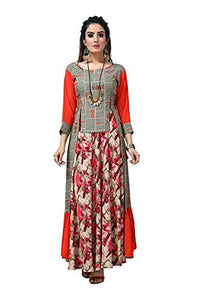 madhuram textiles Women Rayon Kurta