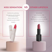 Juice Kiss Sensation Lipstick with Goodness of Bio Retinol, & SPF 15 UV protection