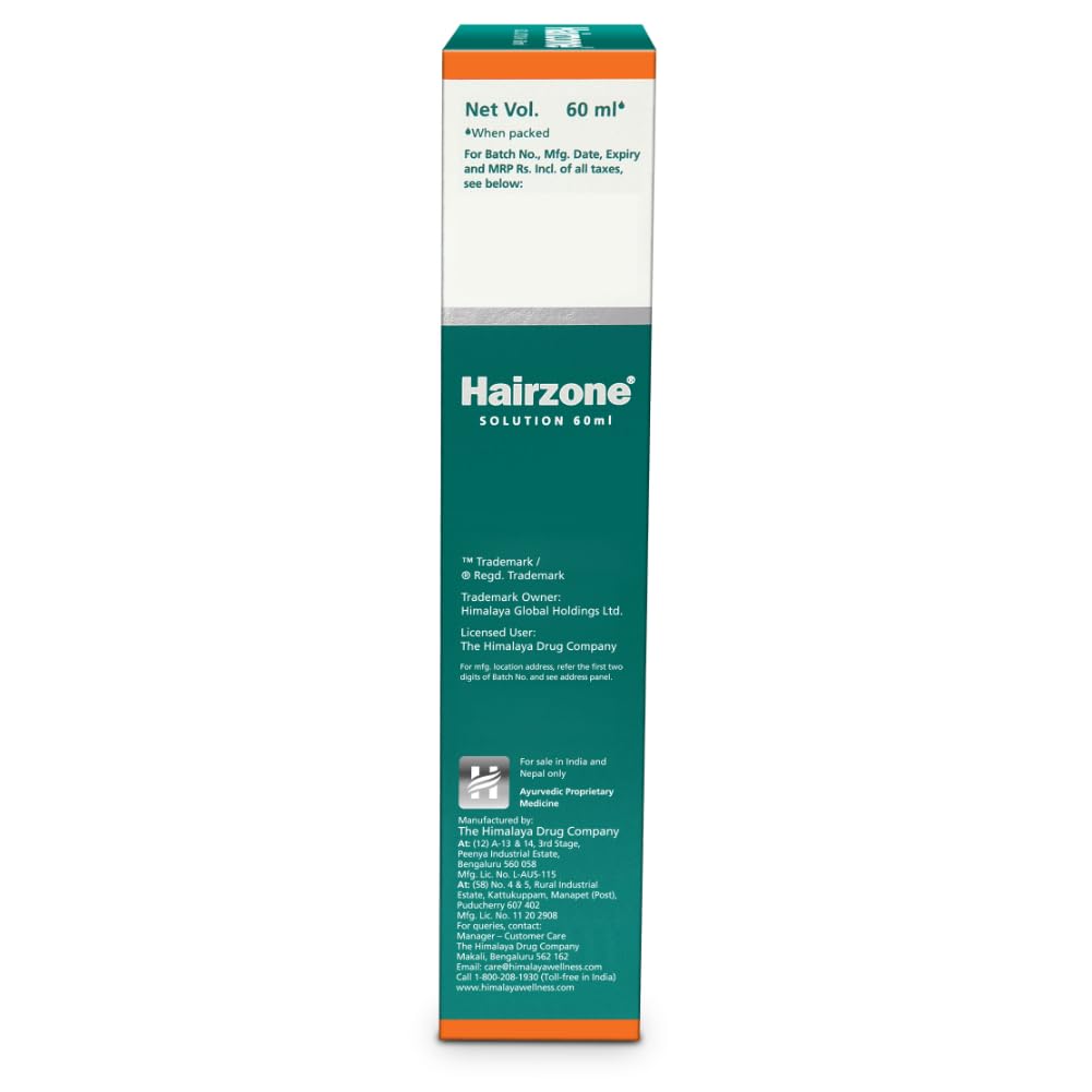 Himalaya Hairzone Solution - 60ml