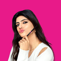 Lakmé Elle 18 Eye Drama Kajal, Super Black, Smudgeproof & Waterproof, 0.35 G, Matte Finish Pencil (Pack Of 2)