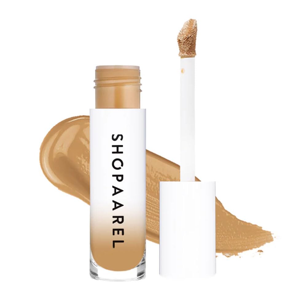 Shopaarel New True Color Concealer Liquid Light Weight Waterproof Concealer With Full Coverage |Easily Blendable Concealer For Face Makeup With 100% Matte Finish (42S-Warn Tan)