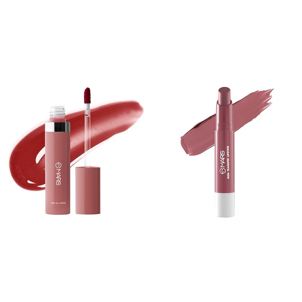 MARS Drip Lip Mist for Women (4.5 ml) (05-Cranberry Drip) Matte Super Stay Lipstick | Up to 12 Hours Long Lasting | Smudge Proof and Waterproof Lipstick for Women (2.6 gm) (15-FANTASYLAND)