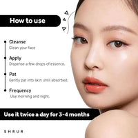 Shrur Snail Mucin 96 Power Repairing Essence, Hydrating Serum for Face, formulated with Snail Secretion Filtrate to Address Dull Skin & Fine Lines Korean Skincare - 50 ml