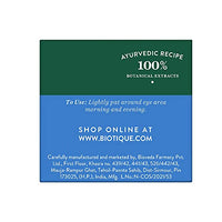 Biotique Seaweed Revitalizing Anti Fatigue Eye Gel | Contains Wild Seaweed, Nutmeg, & Honey | Reduces Dark Circle and Puffiness | Suitable for All Skin Types | 15gm