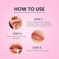 Shopaarel So Obsessed Lip Oil, Ultra-Glossy, Long-Lasting Comfort, Nourishment and Hydration, Lip Gloss, Fuller & Plump Lips, Lightweight, Non-sticky- 8 gm, Pop