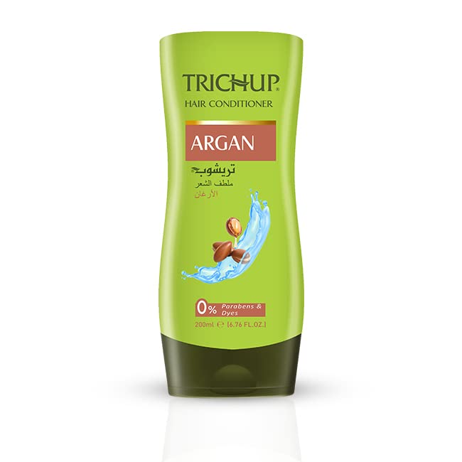 Trichup Argan Hair Care Kit For Soft, Shiny & Bouncy Hair - Oil, Shampoo & Conditioner