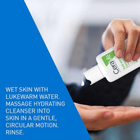 CeraVe Hydrating Cleanser For Normal To Dry Skin (88ml) - Non-Foaming Face Wash with Hyaluronic Acid And Ceramides | Non-Comedogenic, Non-Irritating And Fragrance-Free Cleanser