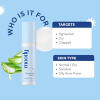 Moody 7D Hydro Burst Lip Serum Roll-On with Hyaluronic Acid, Kojic & Ceramides For Pigmentation & Hydration| Lip Serum for Chapped & Dry Lips | Nourishing and Moisturizing Lips | Paraben Free & Vegan