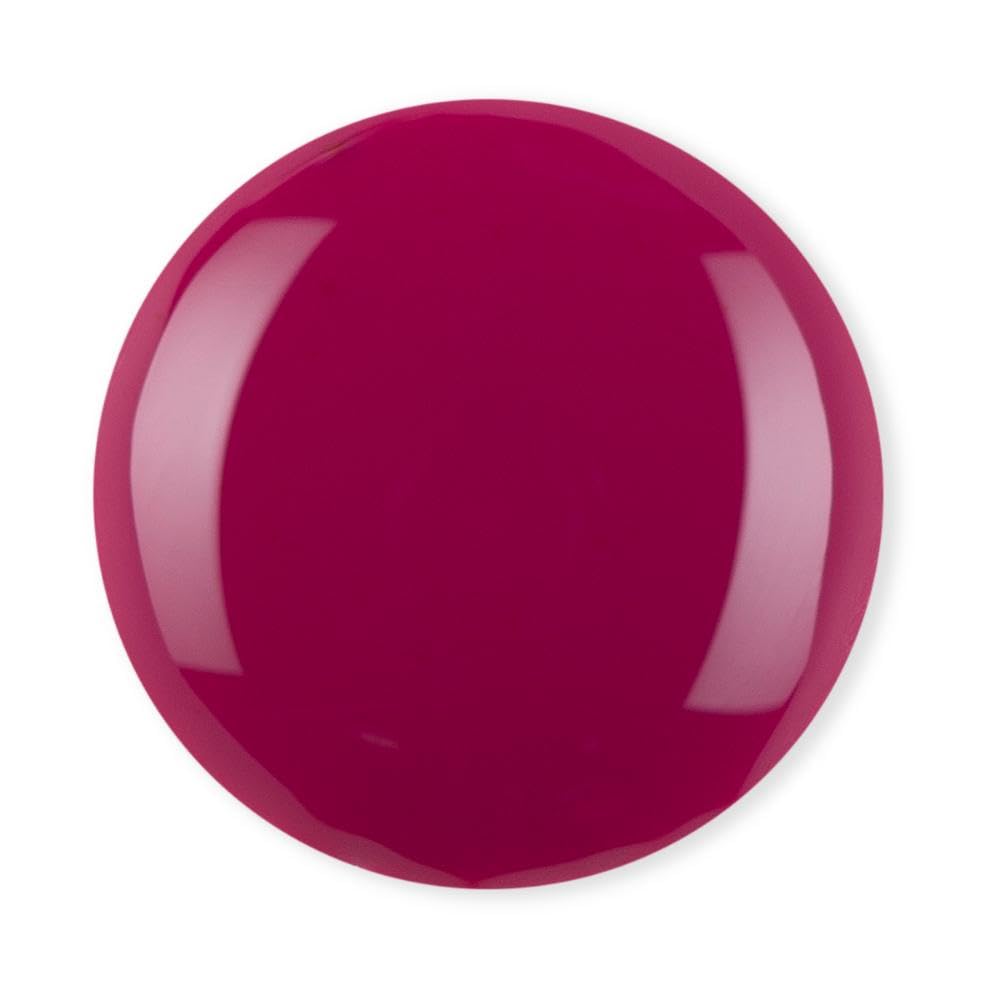 DeBelle Gel Nail Lacquer Camellia Berry(Dark Pink Nail Paint) | Long Lasting, Non UV Gel Finish | Seaweed Enriched & Chip Resistant, 8ml
