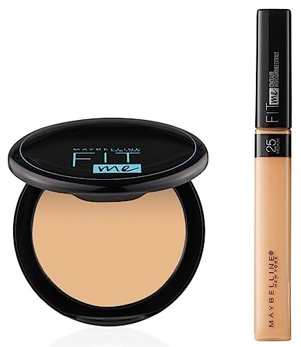 Maybelline New York Full Coverage Concealer 6.8ml & Maybelline New York Compact Powder 8g