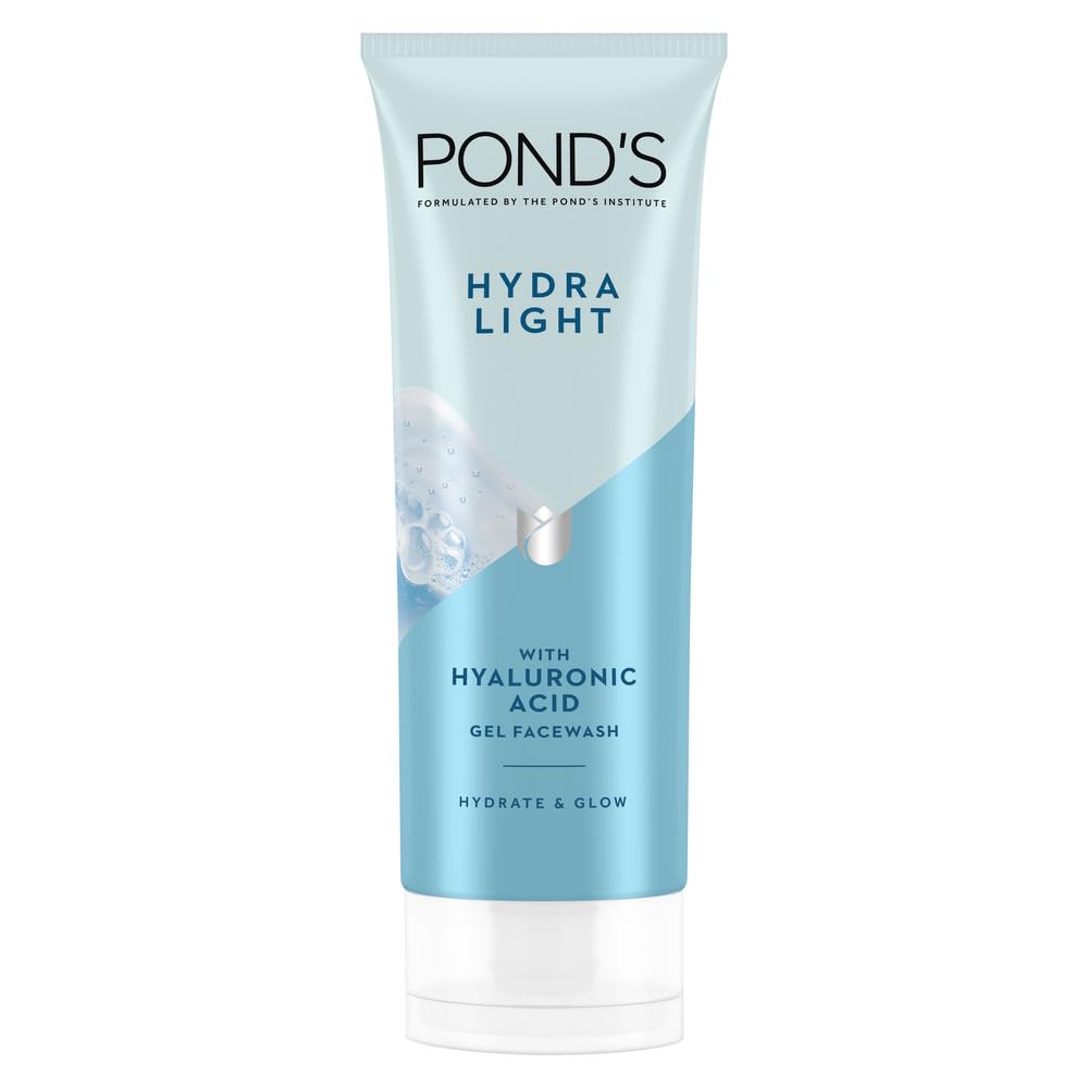POND's Hydra Light hyaluronic acid hydrating gel facewash hydrate and glow 100g