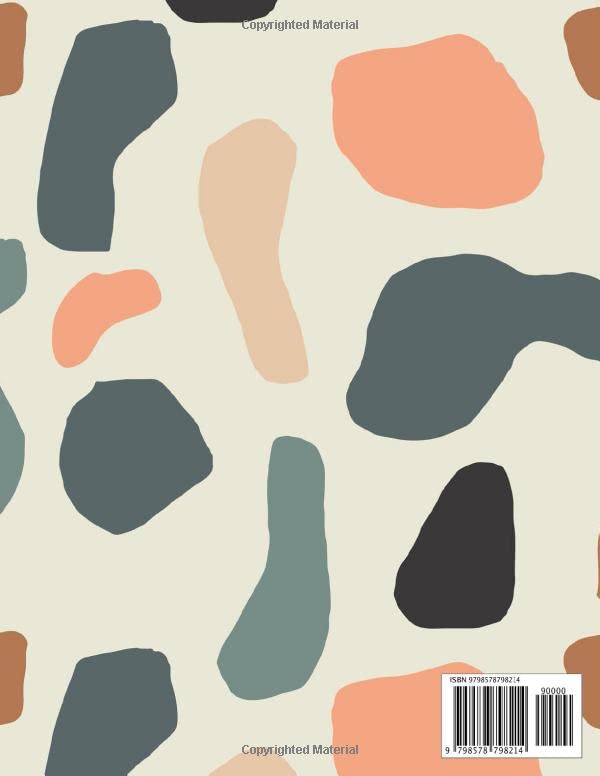 2021 Planner Weekly and Monthly: January to December 2021 Planner Calendar for Women: Abstract Cover