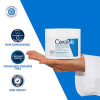 CeraVe Moisturizing Cream For Dry To Very Dry Skin (340gm) - Formulated with 3 Essential Ceramides And Hyaluronic Acid | Non-Comedogenic Moisturizer For Face and Body