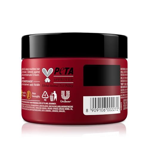 TRESemme Vanilla Keratin Mask Frizzy Hair 300 Ml, 1 count (Pack of 2)