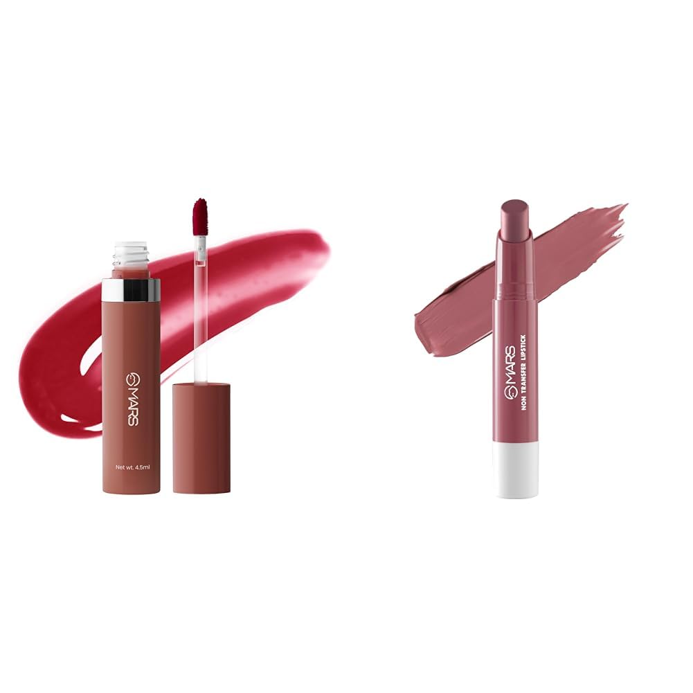 MARS Drip Lip Mist for Women (4.5 ml) (03-Rosewood Drip) Matte Super Stay Lipstick | Up to 12 Hours Long Lasting | Smudge Proof and Waterproof Lipstick for Women (2.6 gm) (15-FANTASYLAND)