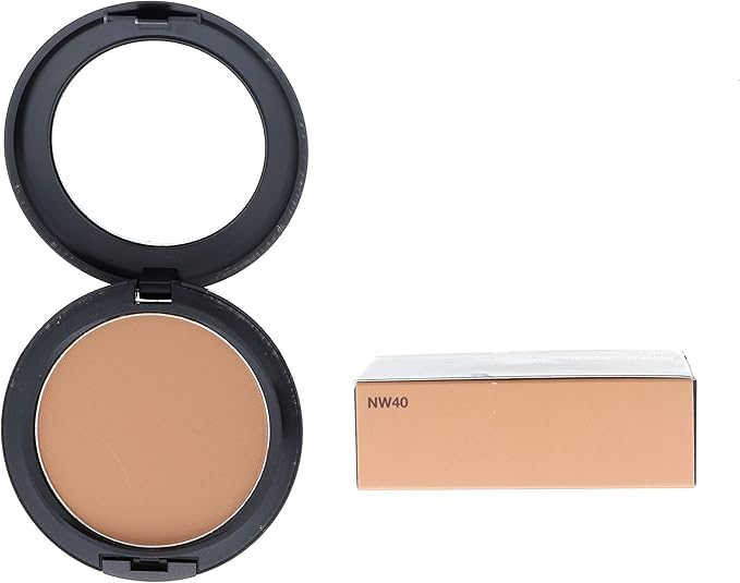 NEW MACC Studio Fix Professional Waterproof oil-free Longlasting Liquid 24-hour colour-true foundation Matte Finish For Women, Girls 15g - Shine-Free Compact Powder (All NC) (NC-40)